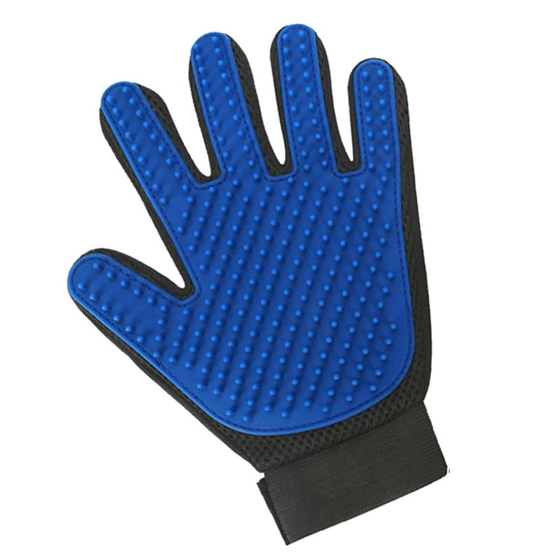 Dog grooming glove