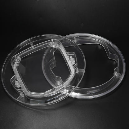 Glass Door Pet Flap Transparent