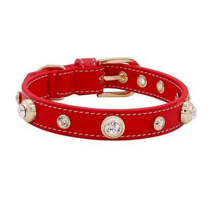 Diamond luxurious stylish pet collar