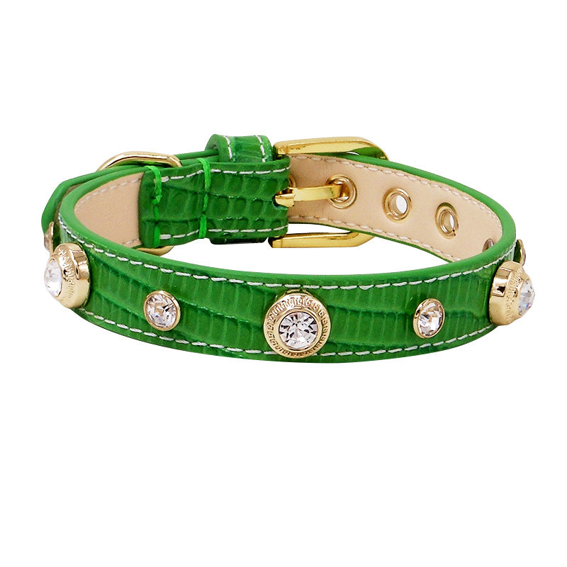Diamond luxurious stylish pet collar