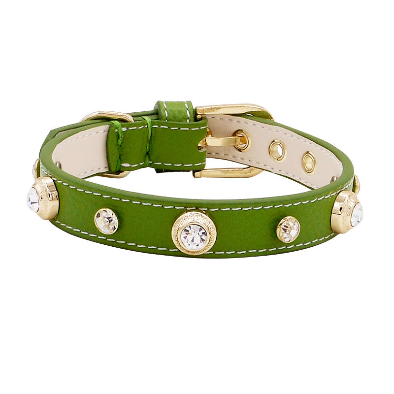 Diamond luxurious stylish pet collar