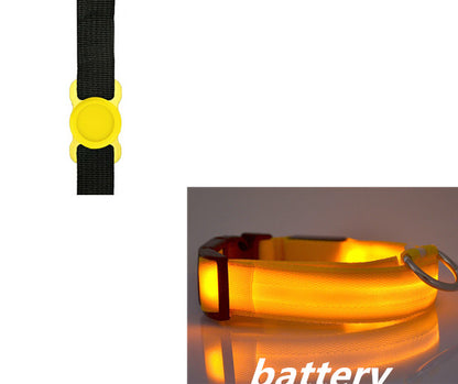 Night Safety Dog Collar Set