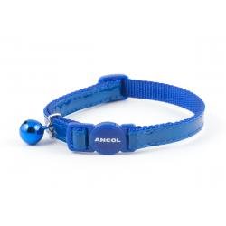 Ancol Cat Collar Gloss Reflective Blue 30-35 cm - Pet Supplier Store