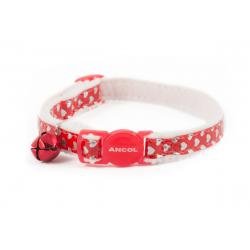 Ancol Cat Collar Heart Reflective Red 30-35 cm - Pet Supplier Store