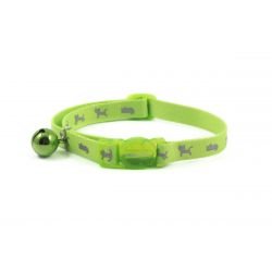 Ancol Cat Collar Hi Viz Green 30-35 cm - Pet Supplier Store