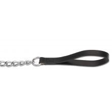 Ancol Chain Lead Extra Heavy Black 80cm - Pet Supplier Store