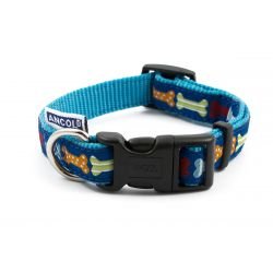 Ancol Collar Bone Blue 20-30cm - Pet Supplier Store