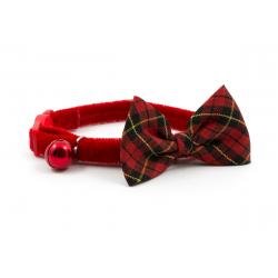 Ancol Collar Cat Vintage Tartan Bow 20-30 cm - Pet Supplier Store