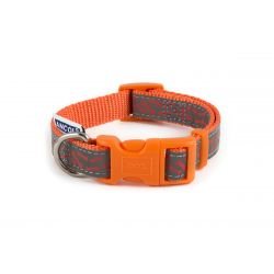 Ancol Collar Reflective Bone Orange 20-30cm - Pet Supplier Store