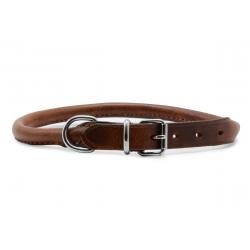 Ancol Leather Collar Round 45-54cm - Pet Supplier Store