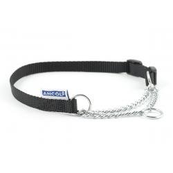 Ancol Nylon Check Chain Black 25-35cm - Pet Supplier Store