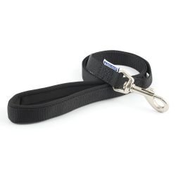 Ancol Nylon Lead Black 1m x 19mm - Pet Supplier Store