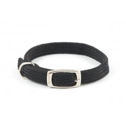 Ancol Softweave Collar Black 20-26cm - Pet Supplier Store