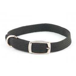 Ancol Softweave Collar Black 25-31cm - Pet Supplier Store