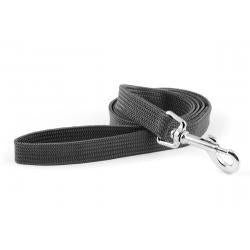 Ancol Softweave Lead Black 1mx19mm - Pet Supplier Store