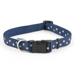 Ancol Vintage Polka Collar Blue 45-70cm - Pet Supplier Store