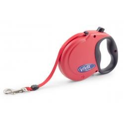 Ancol Viva Extend Lead Red 5m - Pet Supplier Store