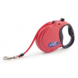 Ancol Viva Extend Lead Red 5m - Pet Supplier Store