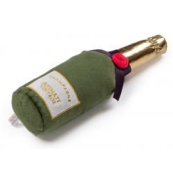 Ani Plush Champagne Bottle Dog Toy - Pet Supplier Store