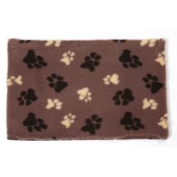 Animate Veterinary Bed Rolls Brown/Paw 10m - Pet Supplier Store