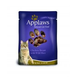 Applaws Cat Pouch Chicken with Wild Rice 12pk - Pet Supplier Store