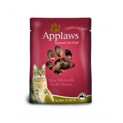 Applaws Cat Pouch Tuna with Pacific Prawn 12pk - Pet Supplier Store