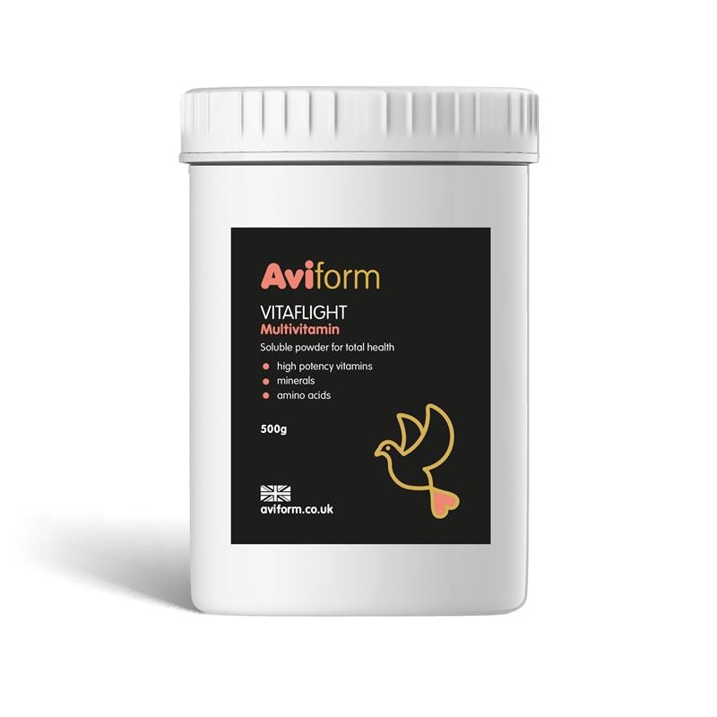 Aviform VITAFLIGHT F1 Racing Pigeon Multivitamin Supplement 500g - Pet Supplier Store