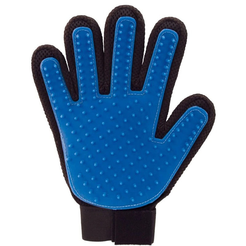 Dog grooming glove