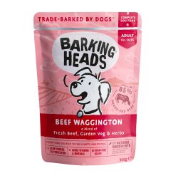 Barking Heads Beef Waggington 300g - Pet Supplier Store