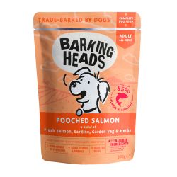 Barking Heads Pooched Salmon Pouch (Formally Fusspot tins) 300g - Pet Supplier Store