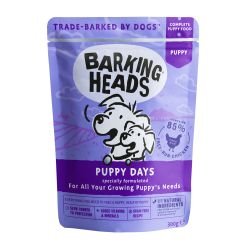 Barking Heads Puppy Days Pouch (New improved recipe) 300g - Pet Supplier Store