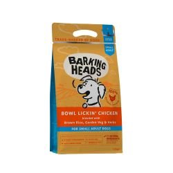 Barking Heads Small Breed Bowl Lickin Chicken (Formally Tiny Paws Tender Loving Care) 2kg - Pet Supplier Store