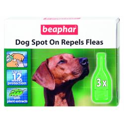 Beaphar Dog Spot On Repels Fleas - Pet Supplier Store