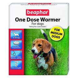 Beaphar One Dose Wormer Medium Dog - Pet Supplier Store