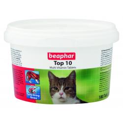 Beaphar Top 10 Multivitamin Tablets for Cats - Pet Supplier Store