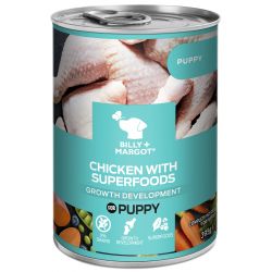 Billy & Margot Puppy Chicken & Superfoods 395g - Pet Supplier Store