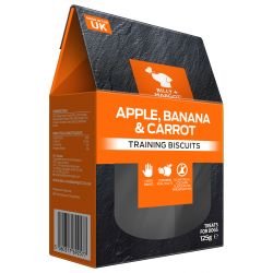 Billy & Margot Training Biscuit Apple/Banana/Carrot 125g - Pet Supplier Store