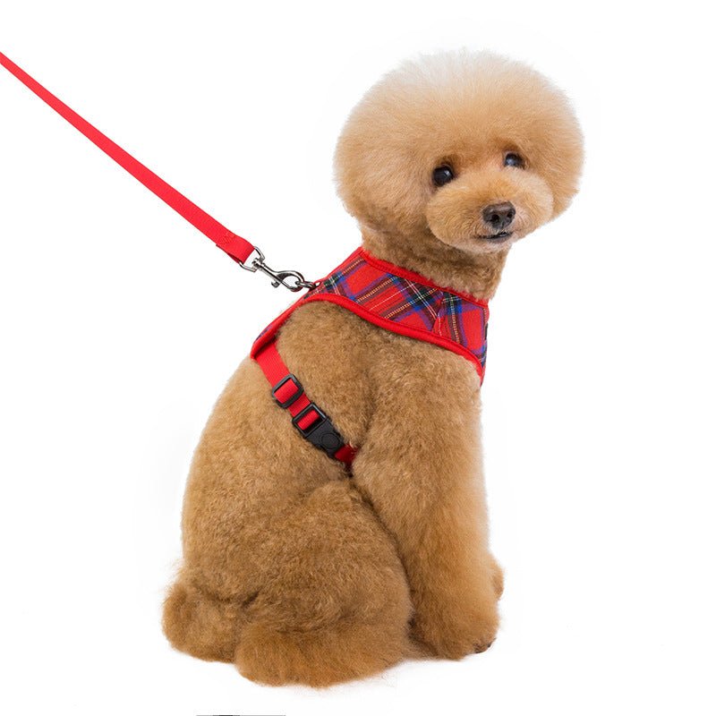 Breathable And Comfortable Pug Dog Chest Strap - Pet Supplier Store