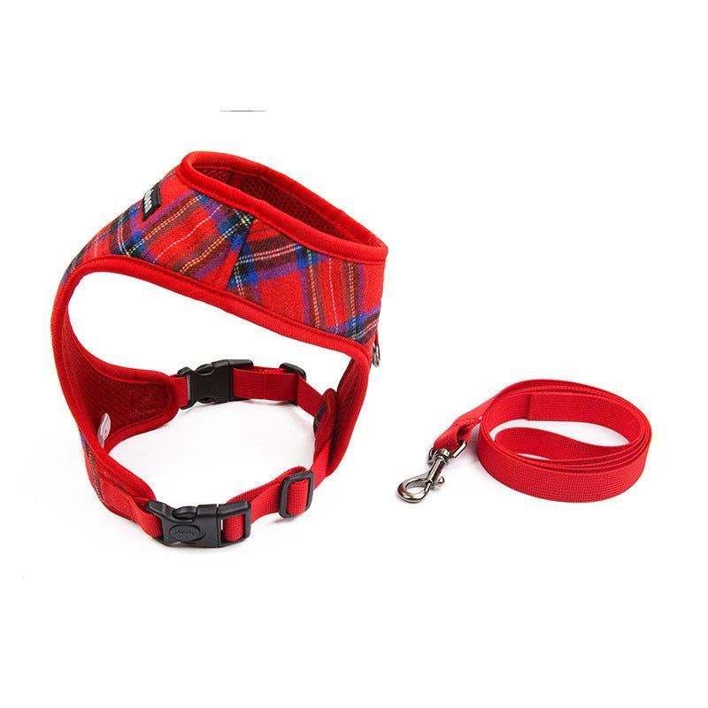 Breathable And Comfortable Pug Dog Chest Strap - Pet Supplier Store