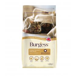 Burgess Adult Cat Chicken & Duck 1.5kg - Pet Supplier Store