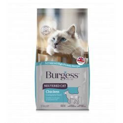 Burgess Cat Neutered 10kg - Pet Supplier Store