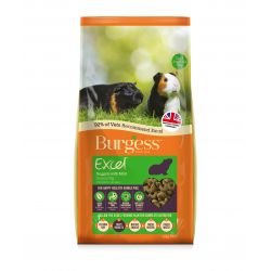 Burgess Excel Adult Guinea Pig Nuggets with Mint 10kg - Pet Supplier Store