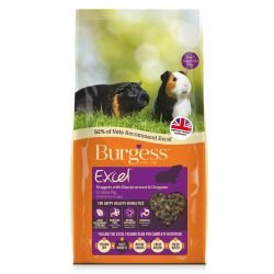 Burgess Excel Guinea Pig Blackcurrant & Oregano 10kg - Pet Supplier Store
