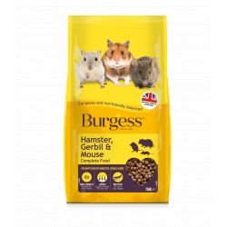 Burgess Hamster & Gerbil 1.5kg - Pet Supplier Store
