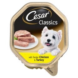 CESAR Classics Dog Tray with Chicken and Turkey in Loaf 150g - Pet Supplier Store