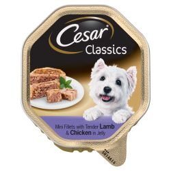 CESAR Classics Dog Tray with Lamb and Chicken in Jelly 150g - Pet Supplier Store