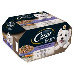 CESAR Country Kitchen Dog Trays Special Selection in Gravy 8 x 150g - Pet Supplier Store
