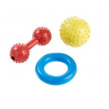 Classic Rubber Trio Mix - Pet Supplier Store