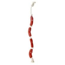 Classic Vinyl Sausage Rope Toy - Pet Supplier Store