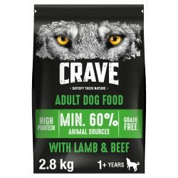 CRAVE Dog Complete with Lamb & Beef 2.8kg - Pet Supplier Store